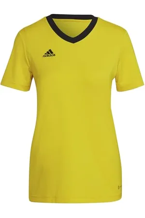 adidas Femme Entrada 22 Jersey, Team Yellow/Black, XL
