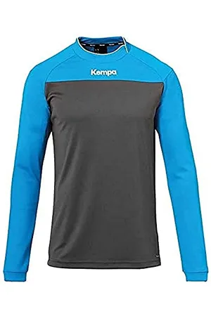 Kempa Prime Longsleeve Type de Haut Homme, Multicolore (Antracita Azul), M