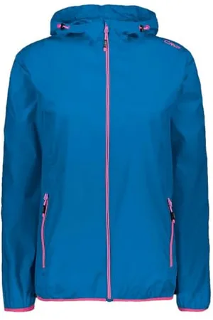 CMP Veste De Pluie Pour Femmes À Capuche Fixe Veste De Pluie Femme