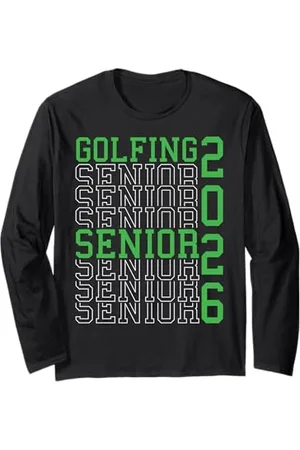 Class of 2026 Graduation Shirts Golf Senior Golf de nuit Senior 2026 Graduation 56 Manche Longue