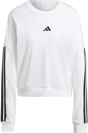 adidas Femme Essentials 3-Stripes French Terry Sweatshirt, , L
