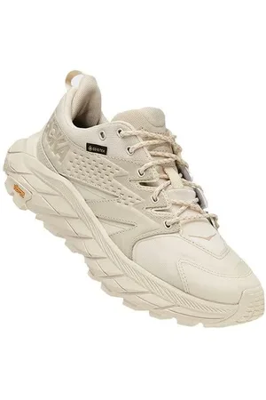 Hoka One One Anacapa Low GTX, Chaussures de randonnée Unisexe-Adultes, Eggnog/Shifting Sand, 41 1/3 EU