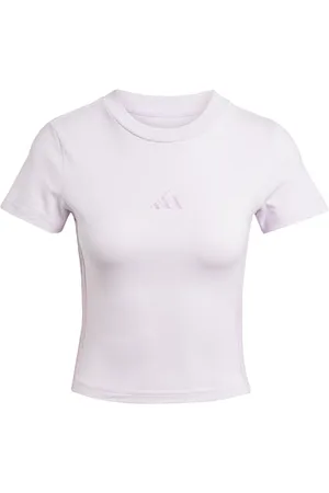 adidas Femme Essentials 3 Stripes Slim Baby T-Shirt, , XL