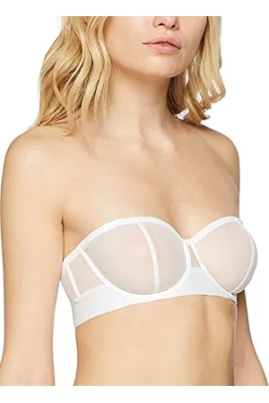 DKNY Intimates Sheers Convertible Soutien-Gorge sans Bretelles, , 90B (Taille Fabricant: 34B) Femme