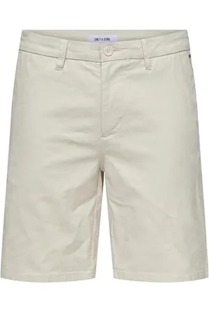 Only & Sons ONSMARK 0011 Cotton Linen Shorts Noos Chino, , M Homme