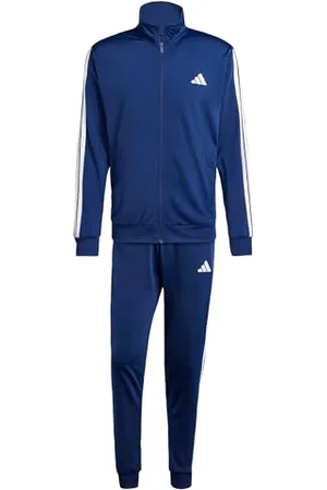 adidas Homme SPORTSWEAR BASIC 3 STRIPES TRICOT TRACKSUIT (Plus Size), , M Extra Tall