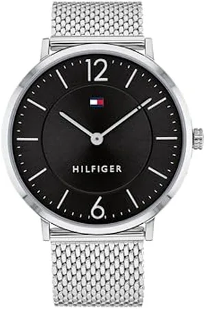 Tommy Hilfiger Montre Analogique à Quartz pour Homme avec Bracelet en Acier Inoxydable avec Bracelet en Acier Inoxydable - 1710355