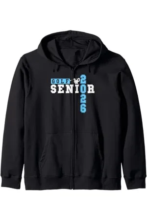 Class of 2026 Graduation Shirts Golf Senior Golf de nuit Senior 2026 Graduation 63 Sweat à Capuche