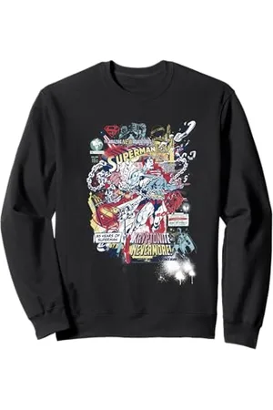 DC Comics Originals DC Superman New Amazing Adventures Kryptonite Acier Vintage Sweatshirt