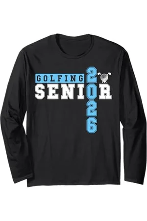 Class of 2026 Graduation Shirts Golf Senior Golf de nuit Senior 2026 Graduation 67 Manche Longue