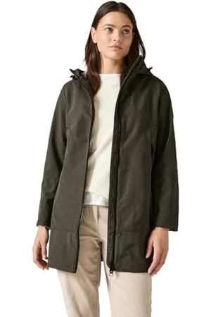 CECIL B101030 Manteau en Coton, Kaki doré, S Femmes