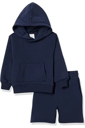 Amazon Ensemble Sweat à Capuche et Short Garçon, Lot de 2, , 6-7 Ans