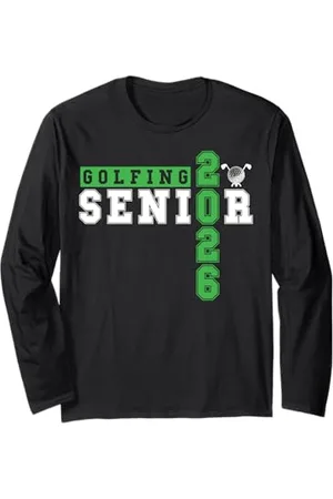 Class of 2026 Graduation Shirts Golf Senior Golf de nuit Senior 2026 Graduation 57 Manche Longue