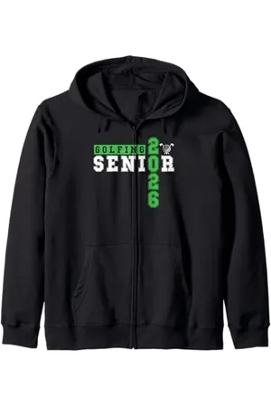 Class of 2026 Graduation Shirts Golf Senior Golf de nuit Senior 2026 Graduation 57 Sweat à Capuche