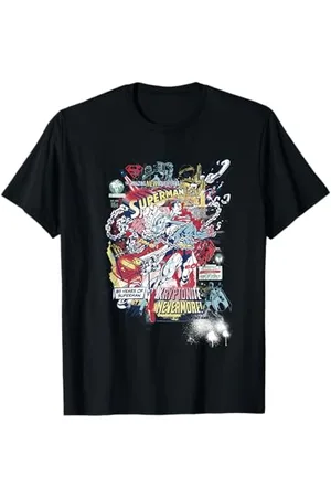 DC Comics Originals DC Superman New Amazing Adventures Kryptonite Acier Vintage T-Shirt