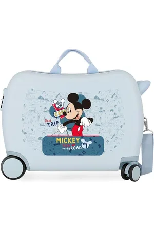 Disney Mickey Road Trip Valise Enfant 50x39x20 cm ABS Rigide Serrure latérale à combinaison 34L 1,8 kg 4 Roues Bagage à Main