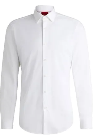 HUGO BOSS Kenno Chemise Casual, (Open White 199), 36 Homme
