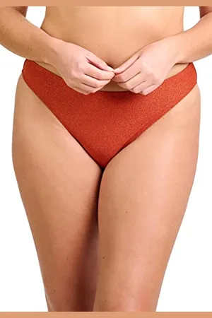 Sans Complexe Reflet Slip de Bain Taille Basse, , 38 Femme