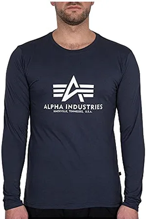 Alpha Industries Basic T-T-Shirt Manches Longues pour Hommes