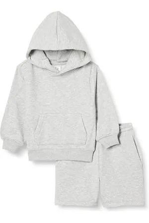 Amazon Ensemble Sweat à Capuche et Short Garçon, Lot de 2, , 8 Ans
