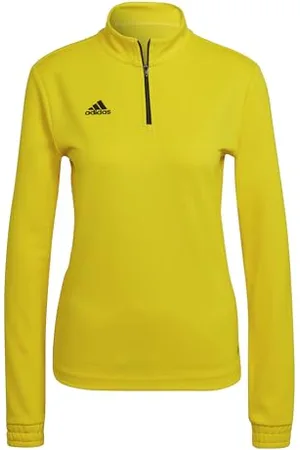 adidas Femme Entrada 22 Training Top, Team Yellow/Black, XXS