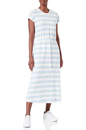 ONLY ONLMAY S/S MIDI Stripe Dress JRS Robe, , S Femme
