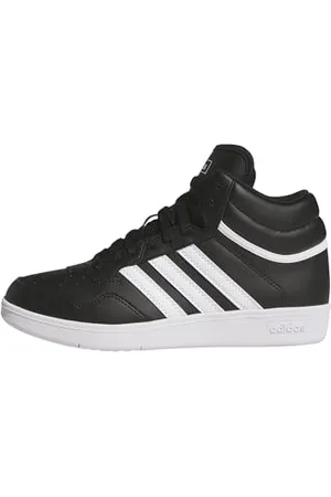 adidas Femme Hoops 4.0 Mid Shoes Chaussures, Core Black/FTWR White/Core Black, 38 EU