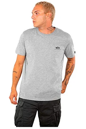 Alpha Industries Alpha Indutries Basic T Small Logo T-Shirt pour Homme, , Medium