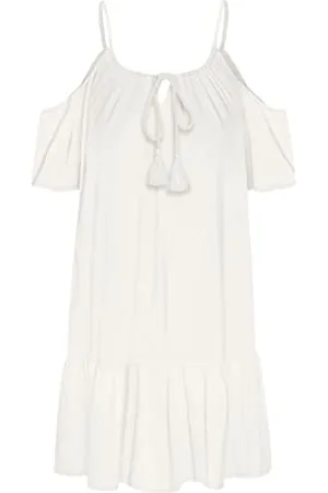 VERO MODA VMMILAN 2/4 Off Shoulde Short Dress WVN Robe, , S Femme