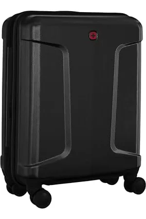 Wenger Legacy DC Carry-on 14 Bagage Cabine à 4 roulettes, 39 (44) l, Rigide, Femmes Hommes, Voyages d’Affaires Vacances, Noir, 610865