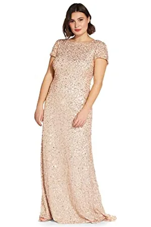 Adrianna Papell Robe pour Femme - Or - 40