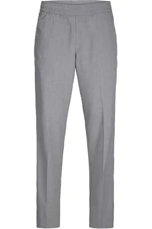 JACK & JONES Jpstkane Jjedwin Pantalon de Jogging Noos Tissu, Gris, L Homme