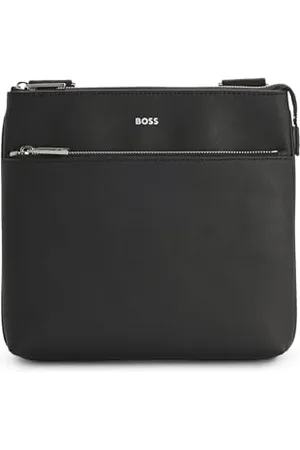 HUGO BOSS Hommes Zair S z env Large Sac enveloppe avec Fermeture éclair et Logo