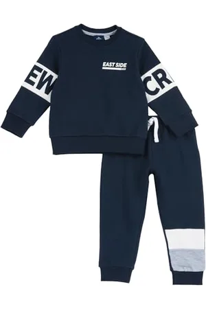 chicco Ensemble Enfant, avec Pantalon Long et Sweat à Capuche, avec Fermeture Éclair et Cordon Confortable, en Tissu Doux Lavable en Machine, Vêtements Garçon et Fille, Conçu en Italie