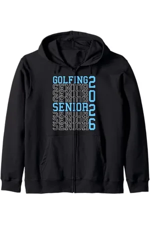 Class of 2026 Graduation Shirts Golf Senior Golf de nuit Senior 2026 Graduation 66 Sweat à Capuche