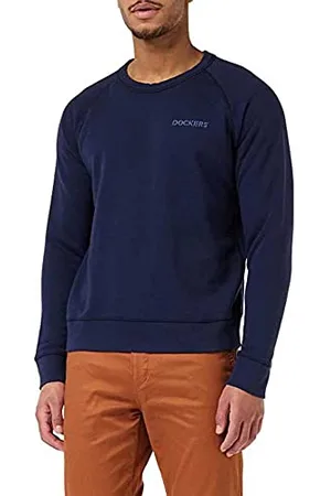 Dockers Original Crewneck Sweatshirt Homme Maillot de survêtement, , S