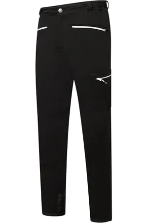 Dare 2B Appended II Pantalon Softshell léger et Extensible avec Zips de Poche déperlants Trousers Homme Black FR: 2XL (Taille Fabricant: 36")