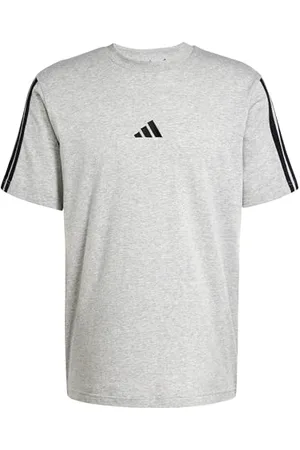 adidas Essential T-Shirt en Jersey Simple à Trois Bandes pour Homme