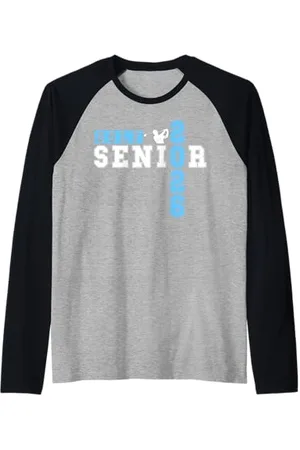 Class of 2026 Graduation Shirts Golf Senior Golf de nuit Senior 2026 Graduation 63 Manche Raglan