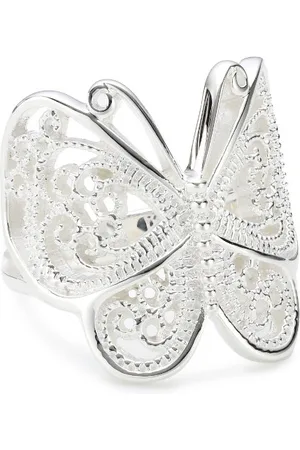 Vinani Bague - Papillon Paisley - lustré - Argent 925 - Taille 56 (17.8) - RSL56