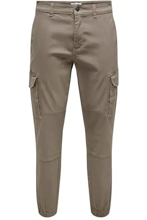 Only & Sons Pant Onscarter Life Pantalon Cargo Cuff 0013 Noos, , 28W / 34L Hommes