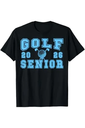 Class of 2026 Graduation Shirts Golf Senior Golf de nuit Senior 2026 Graduation 62 T-Shirt