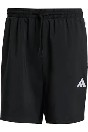 adidas Homme Essential Three Stripes Chelsea Base Short, Black/White, XL
