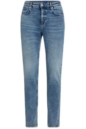 Karl Lagerfeld Rise Slim Denim Jeans, , 32W / 34L Hommes