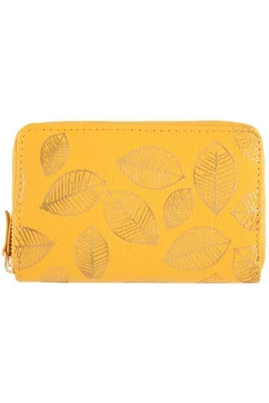 DRAEGER PARIS 1886 DRAEGER Paris - Portefeuille - 15 x 2,5 x 9,5 cm - Jaune/Doré - Zippé - Accessoire, Mode, Fashion, Tendance - Idée Cadeau Amis, Famille, Fête des Mères, Copine