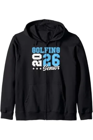 Class of 2026 Graduation Shirts Golf Senior Golf de nuit Senior 2026 Graduation 65 Sweat à Capuche