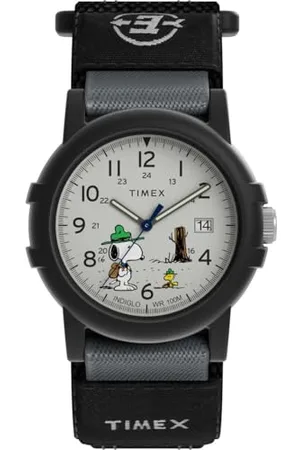 Timex Montre Analogique pour Hommes Peanuts Camper