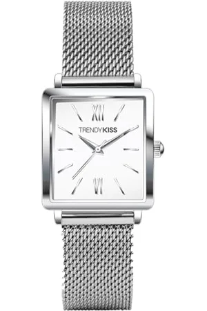 Trendy Kiss Femme Analogique Quartz Montre avec Bracelet en Métal TM10182-04