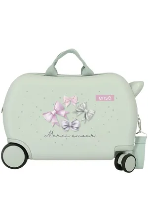 Enso Merci Amour Valise pour Enfant 45 x 31 x 20 cm Rigide 1,8 kg Fermeture à Combinaison latérale ABS 1,8 kg 27,9 L Bagage à Main, , Talla única, Valise pour Enfant