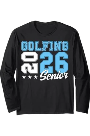 Class of 2026 Graduation Shirts Golf Senior Golf de nuit Senior 2026 Graduation 65 Manche Longue